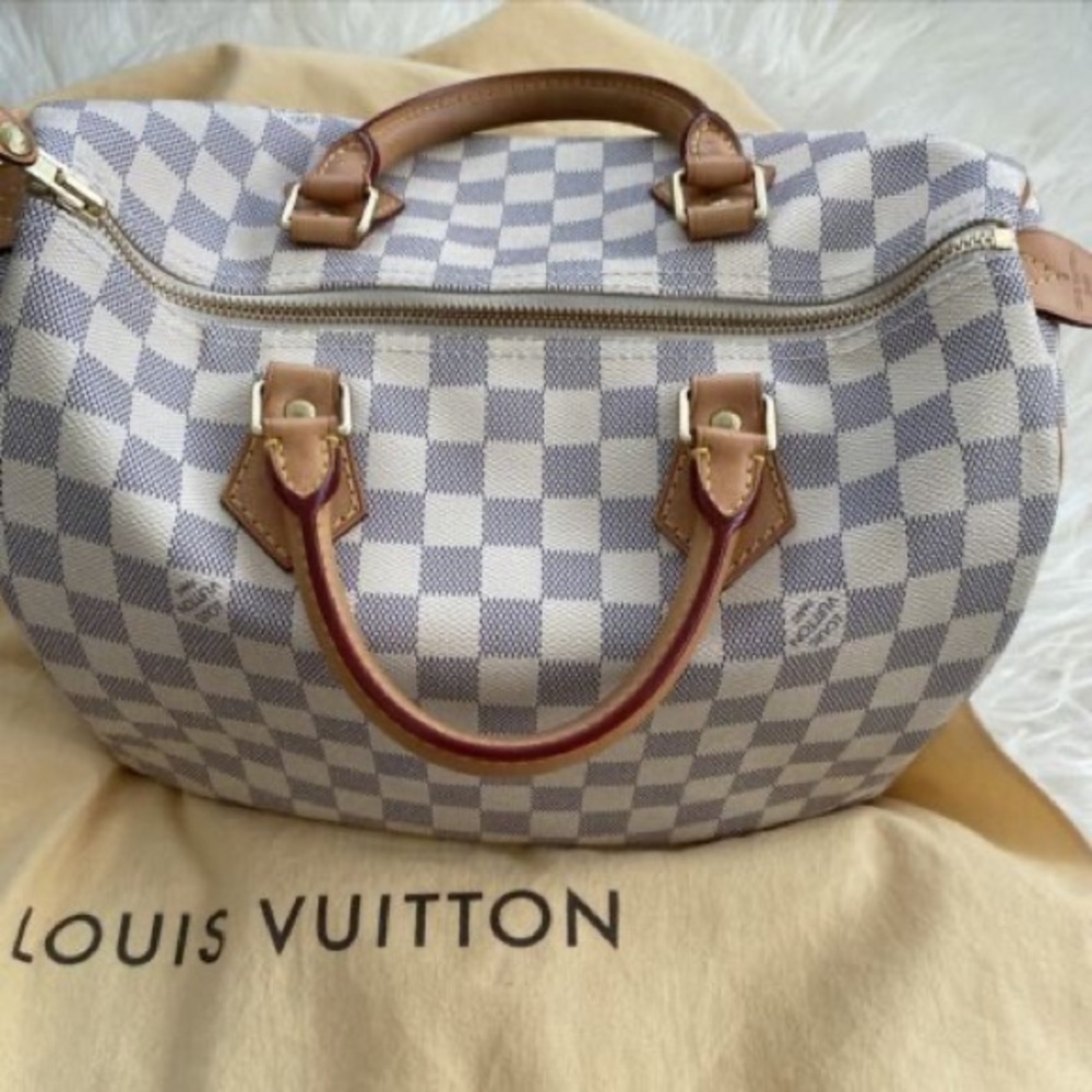 Louis Vuitton Speedy 25 Damier Azur Canvas